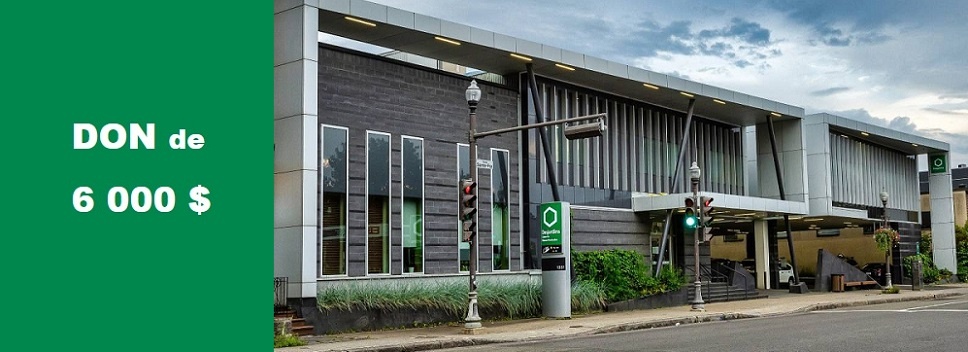 don de 6000$ de la Caisse du Plateau Montcalm