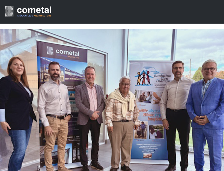 Don de 5000$ de Cométal