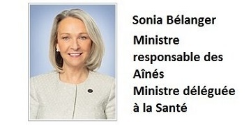 Sonia Bélanger ministre