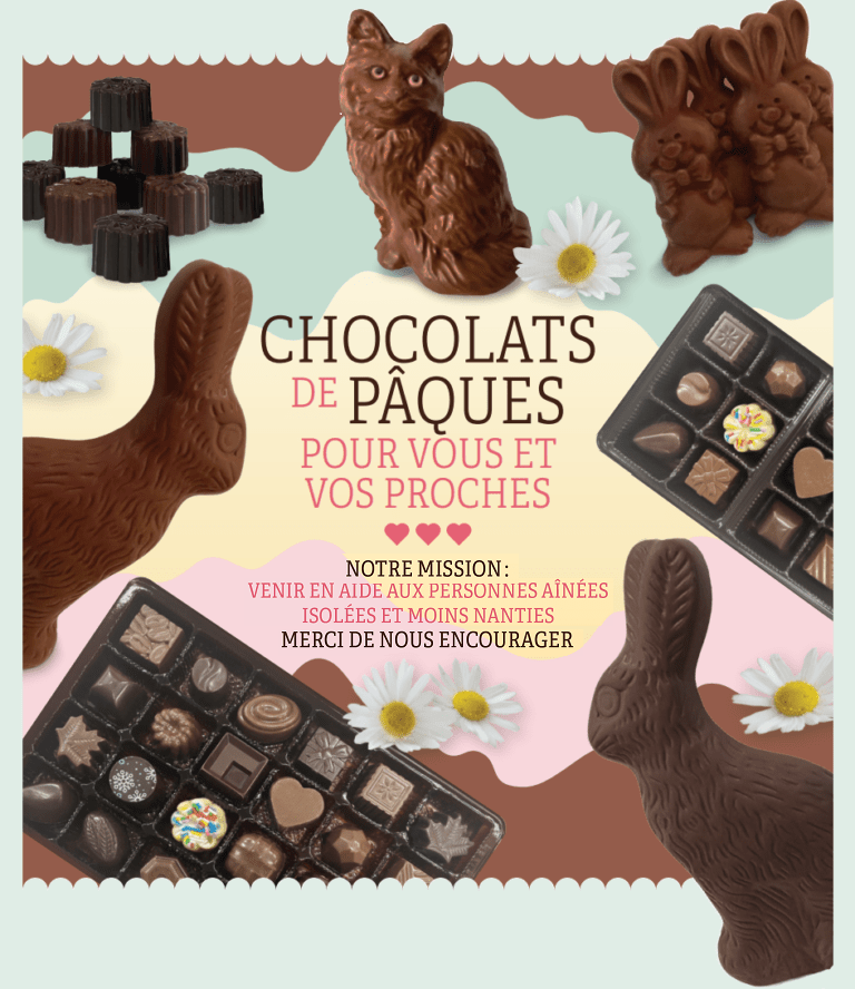 ventes de chocolats de Pâques