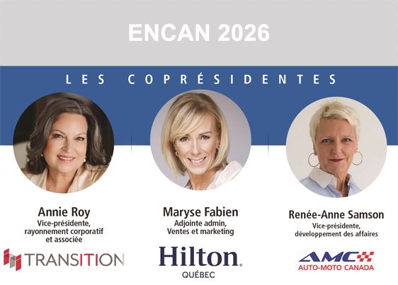 les 3 coprésidentes 2026
