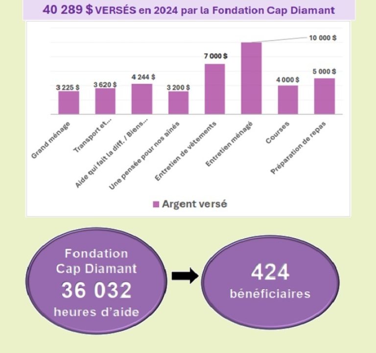 Utilisation des dons en 2024